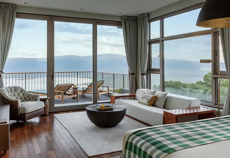 Melia Ngorongoro Lodge bedroom views