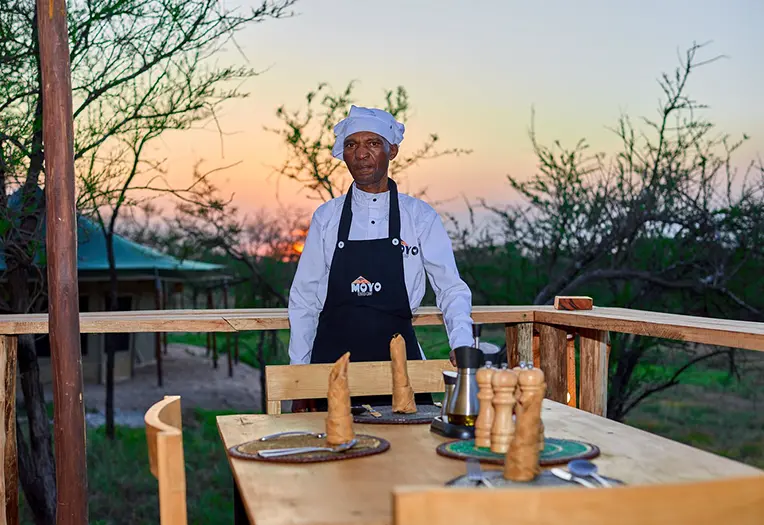 Moyo Tented Camp honeymoon suite