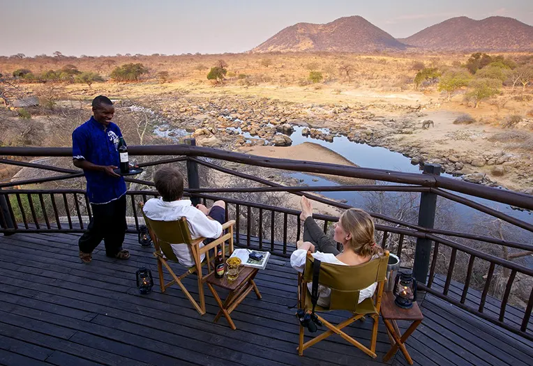 Ruaha River Lodge room