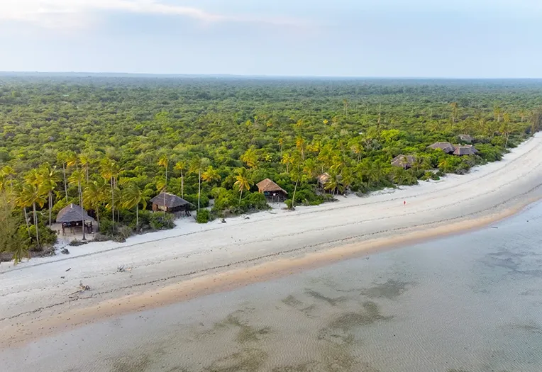 Simply Saadani Camp beach view
