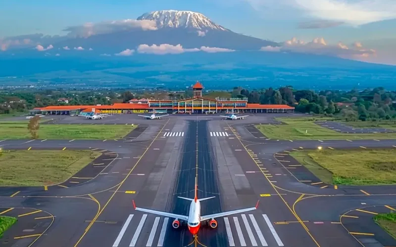 Airport pickup and transfer to Moshi hotel